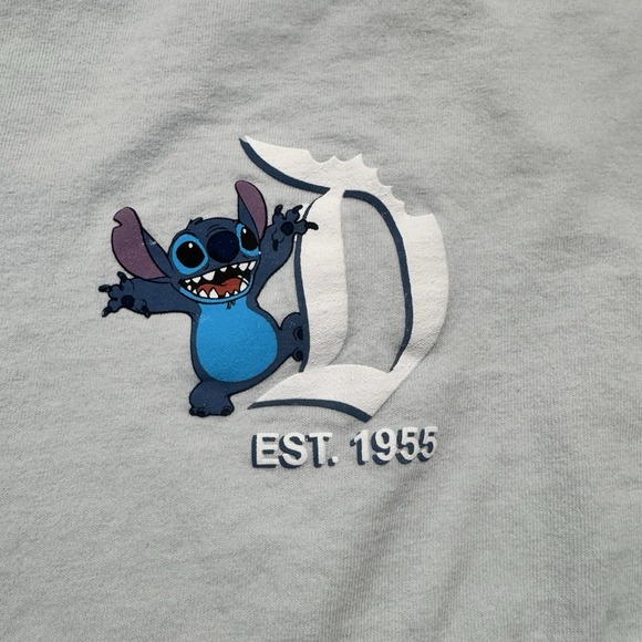 Disneyland Stitch Spirit Jersey Small Lilo Scratches Oversized Shirt Adult‎ - Picture 4 of 13